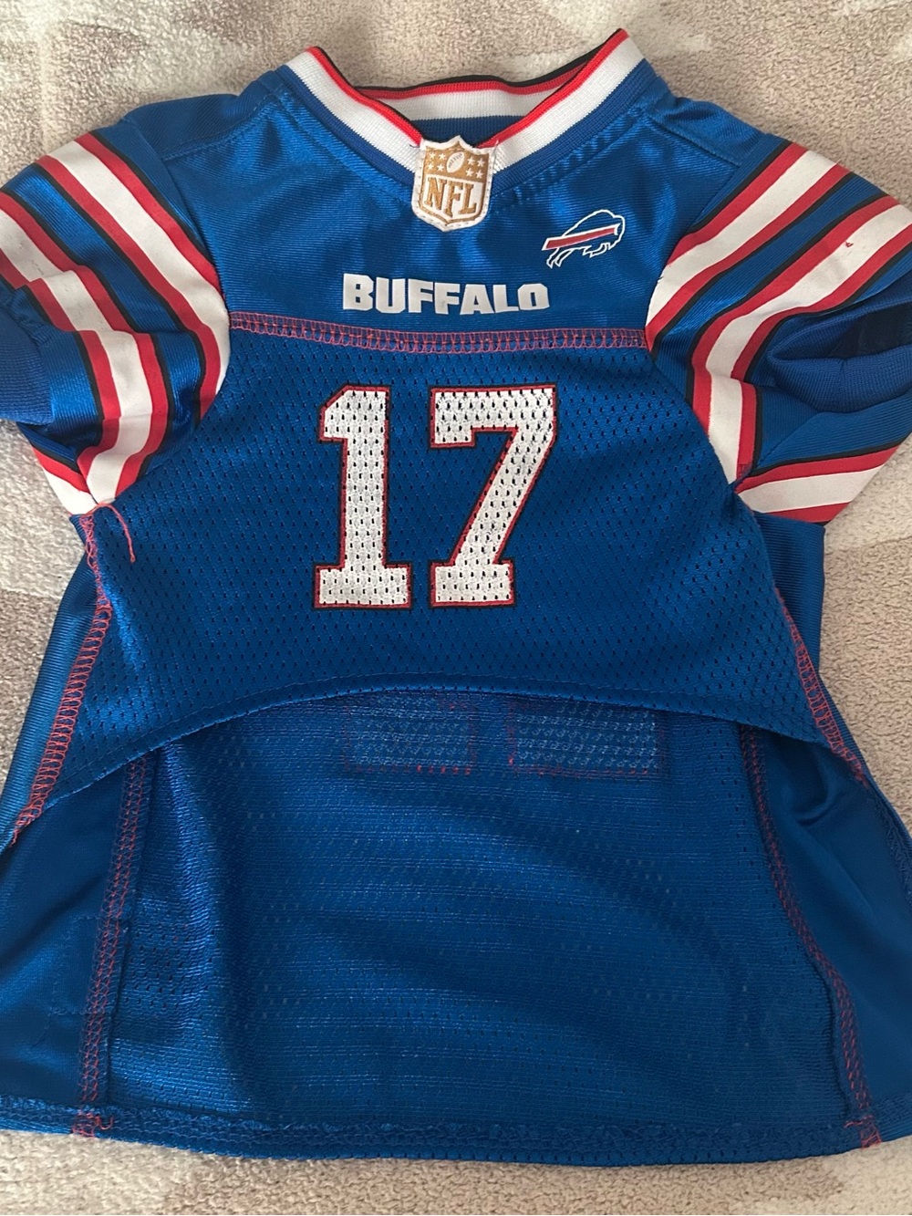 Buffalo Bills Josh Allen Medium Dog Jersey